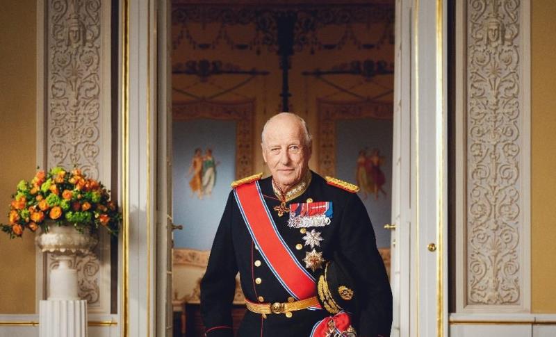 Lenke til artikkel: Kong Harald V er død