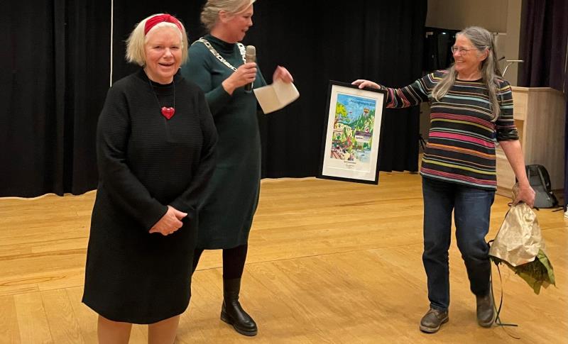 Aud Gunnestad mottok årets frivillighetspris i 2022