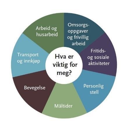 illustasjonsbilde som viser eksempler på hva som kan være viktig for deg - Klikk for stort bilde